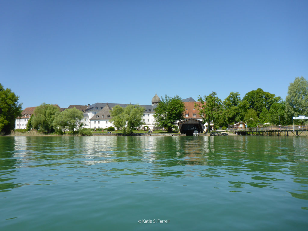 Kajakfahrt Chiemsee, Fraueninsel